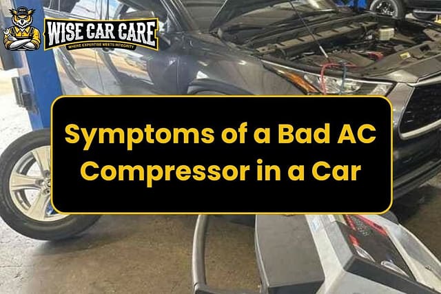 Symptoms of a Bad AC Compressor in a Car